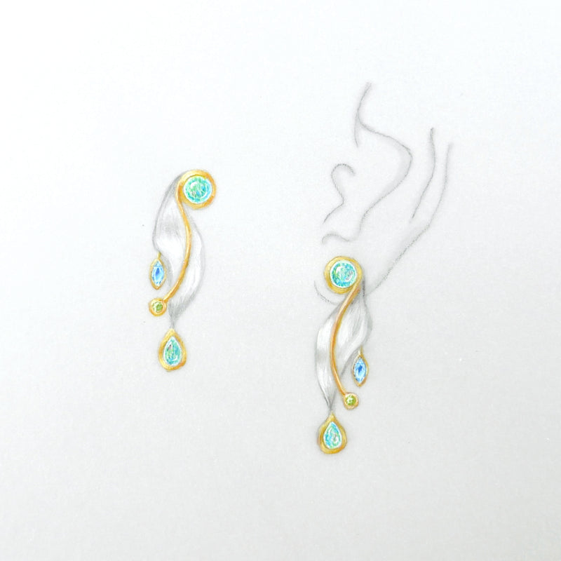 Raffle Earrings - Kassandra Nicholson