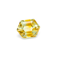 2.11ct Bi-Color Montana Sapphire Hexagon