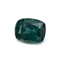 2.73ct Green Montana Sapphire Cushion