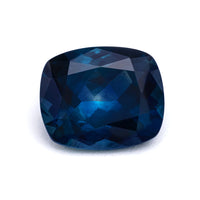 5.06ct Dark Blue Montana Sapphire Cushion