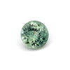 3.75ct Green Montana Sapphire Portuguese Round