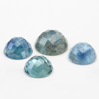 1 to 2.5ct One-of-a-Kind Montana Sapphire Rose Cut Rounds