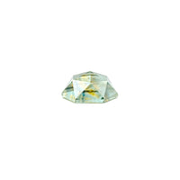 1.18ct Bi-Color Montana Sapphire Rose Cut Hexagon