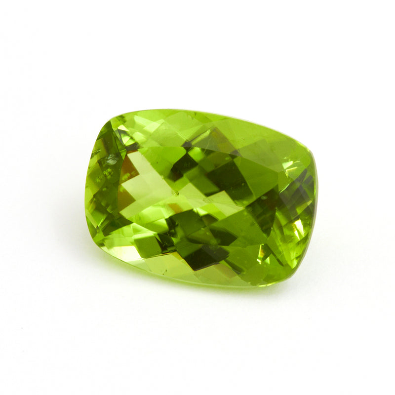 7.82ct Mesa Verde® Peridot Cushion