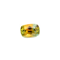 1.04ct Bi-color Montana Sapphire Cushion