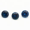 4 to 5.5mm Dark Blue Montana Sapphire Rounds