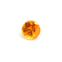 4 to 5.5mm Dark Orange Montana Sapphire Rounds