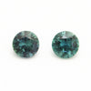 4 to 5.5mm Dark Teal Montana Sapphire Rounds