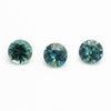 4 to 5.5mm Dark Teal Montana Sapphire Rounds