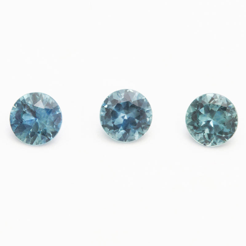 4 to 5.5mm Medium Denim Montana Sapphire Rounds