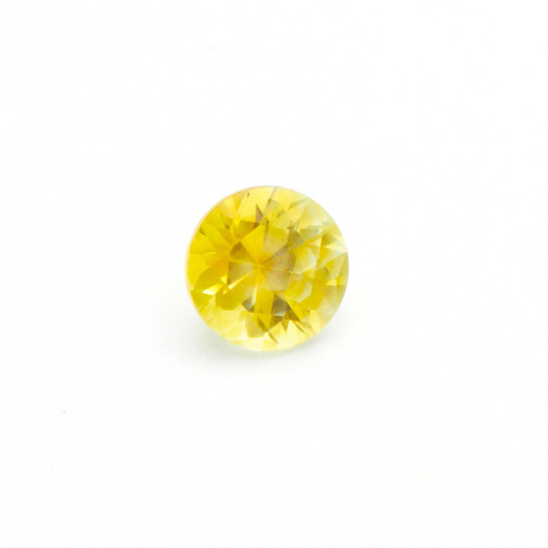 4 to 5.5mm Medium Yellow Montana Sapphire Rounds