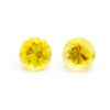 4 to 5.5mm Medium Yellow Montana Sapphire Rounds