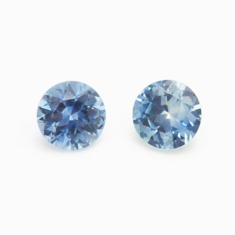 4 to 5.5mm Light Blue Montana Sapphire Rounds