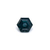 1.25ct Teal Montana Sapphire Hexagon