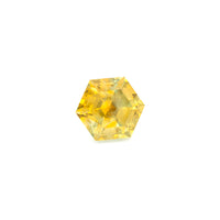 1.37ct Medium Yellow Montana Sapphire Hexagon