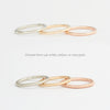 Customizable 3mm Round Organics Ring No. 9779