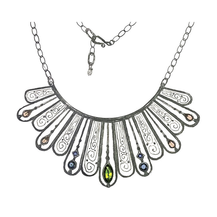 Raffle Necklace - Michelle Lierre