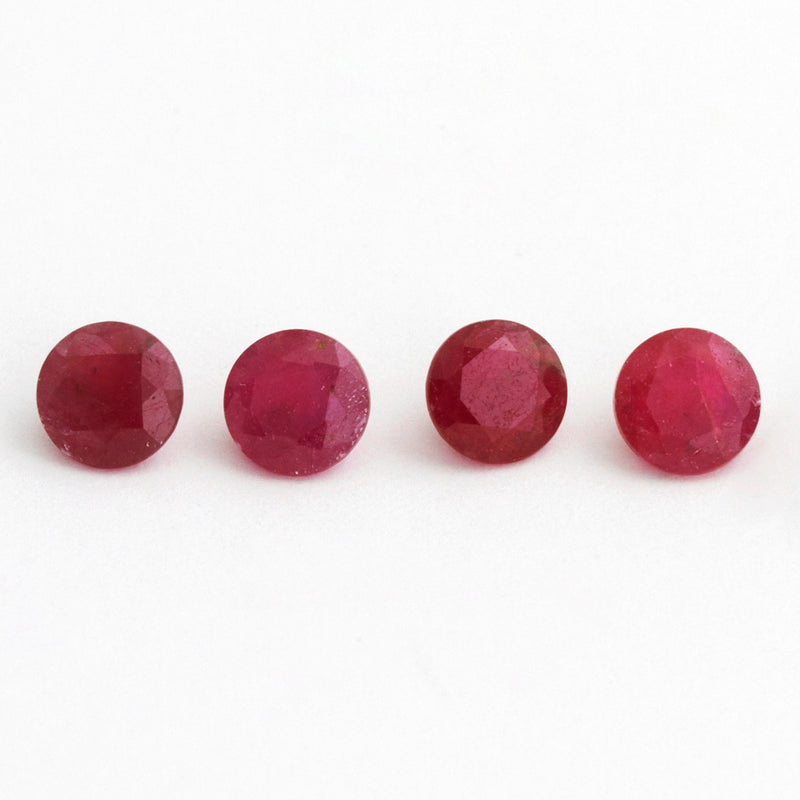 4 to 5mm AAA Wyoming Ruby Rounds