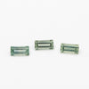 4x2 to 5x2.5mm Dark Green Montana Sapphire Baguettes