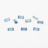 4x2mm Medium Blue Montana Sapphire Baguettes