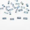 4x2 to 5x2.5mm Medium Denim Montana Sapphire Baguettes