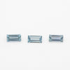4x2 to 5x2.5mm Medium Denim Montana Sapphire Baguettes