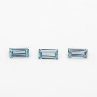 4x2 to 5x2.5mm Medium Denim Montana Sapphire Baguettes