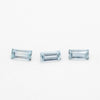 4x2 to 5x2.5mm Light Denim Montana Sapphire Baguettes