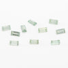 4x2 to 5x2.5mm Light Green Montana Sapphire Baguettes