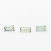 4x2 to 5x2.5mm Light Green Montana Sapphire Baguettes
