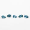 3x2 to 4x2.5mm Dark Denim Montana Sapphire Pears