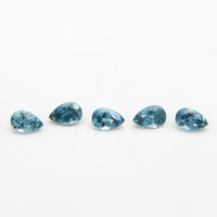 3x2 to 4x2.5mm Dark Denim Montana Sapphire Pears