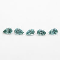 3x2mm Dark Teal Montana Sapphire Pears