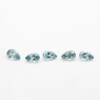 3x2 to 4x2.5mm Medium Denim Montana Sapphire Pears
