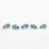 3x2 to 4x2.5mm Medium Teal Montana Sapphire Pears