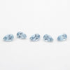 3x2 to 4x2.5mm Light Blue Montana Sapphire Pears