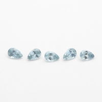 3x2 to 4x2.5mm Light Denim Montana Sapphire Pears