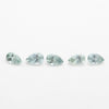 3x2 to 4x2.5mm Light Teal Montana Sapphire Pears
