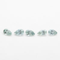 3x2 to 4x2.5mm Light Teal Montana Sapphire Pears
