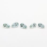 3x2 to 4x2.5mm Light Teal Montana Sapphire Pears