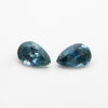 5x3 to 6x4mm Dark Denim Montana Sapphire Pears