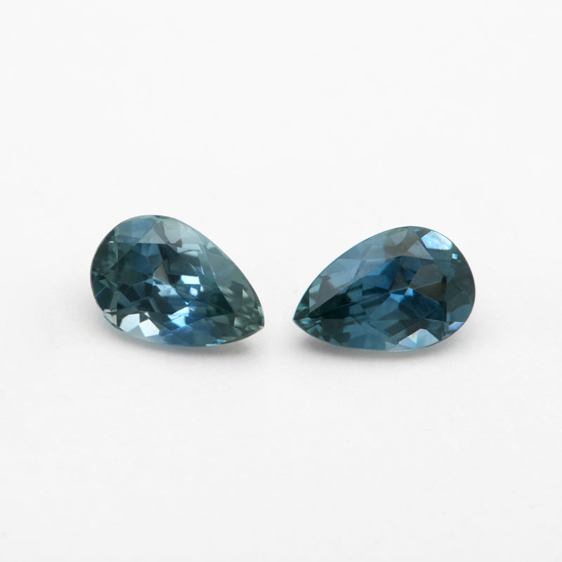 5x3 to 6x4mm Dark Denim Montana Sapphire Pears