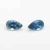 5x3 to 6x4mm Medium Blue Montana Sapphire Pears