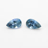 5x3 to 6x4mm Medium Blue Montana Sapphire Pears