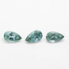 5x3 to 6x4mm Medium Teal Montana Sapphire Pears