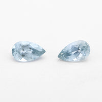 5x3 to 6x4mm Light Blue Montana Sapphire Pears