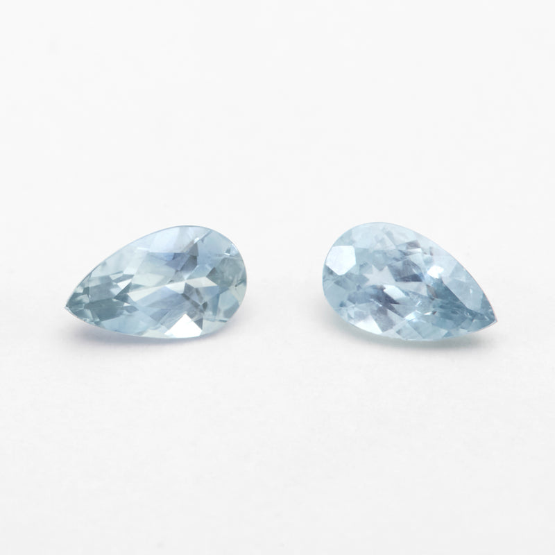 5x3 to 6x4mm Light Blue Montana Sapphire Pears