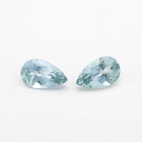 5x3 to 6x4mm Light Denim Montana Sapphire Pears