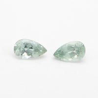 5x3 to 6x4mm Light Green Montana Sapphire Pears