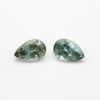 5x3 to 6x4mm Dark Green Montana Sapphire Pears